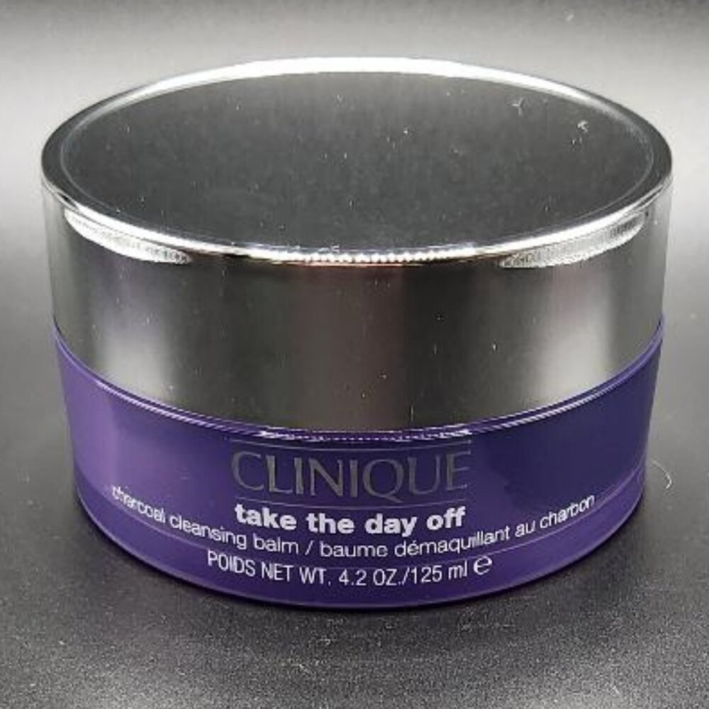 Clinique Take the Day Off Charcoal Cleansing Balm  4.2 oz Full Sz Makeup Remover